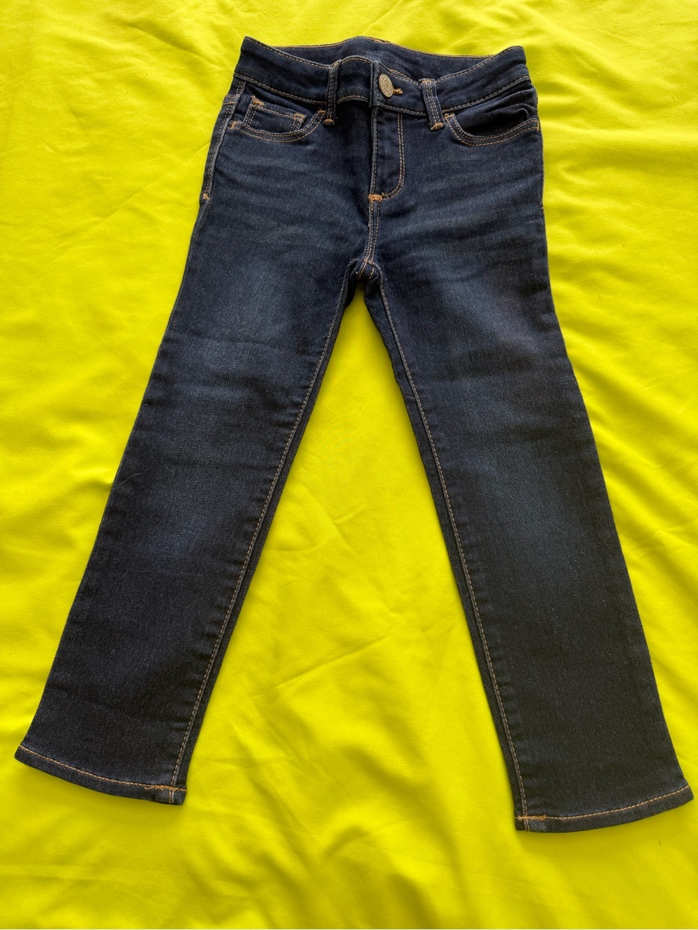 GAP Kids Dark Blue Straight Leg Jeans